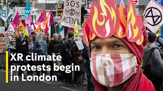 Extinction Rebellion begin two weeks of climate protests in London