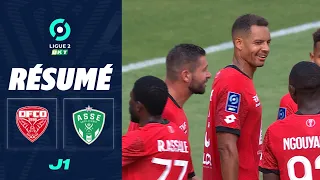 DIJON FCO - AS SAINT-ÉTIENNE (2 - 1) - Résumé - (DFCO - ASSE) / 2022-2023