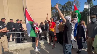Pro-Palestinian protesters attempt to disrupt Pomona College commencement