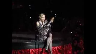 Madonna - La vie en rose  + Speech LIVE IN ITALY 2015