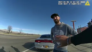 When rookie cop Regrets pulling over this guy!!!