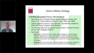 NORWICH 2021 PEACE & WAR VIRTUAL SUMMIT: Chinese military strategy toward Taiwan