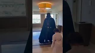 Darth Vader On His Way To Megacon