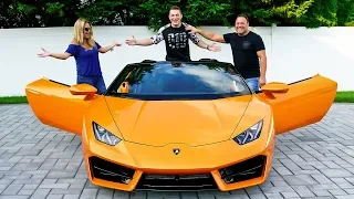 SURPRISING MY PARENTS WITH LAMBORGHINI *BRAND NEW*