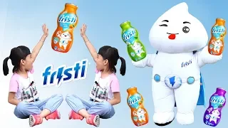 Trái Đất Xanh Sạch Đẹp – Bé Bảo Vệ Môi Trường Cùng Anh Hùng Sữa Và Fristi ❤ AnAn ToysReview TV ❤