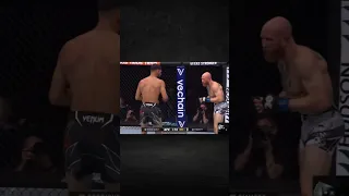 Yair Rodriguez spamming kicks on Josh Emmett - part 2