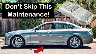 BMW ZF 8-Speed Transmission Fluid Change DIY Drain and Fill PPE High Capacity Oil Pan Mod F10 528i