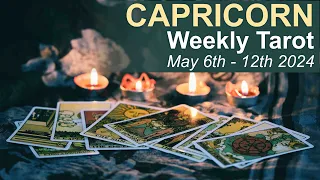 CAPRICORN WEEKLY TAROT READING "STAY THE COURSE, IT’LL BE WORTH IT CAPRICORN" May 6th to 12th 2024