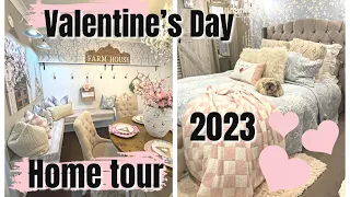 VALENTINES DAY HOME TOUR 2023 | VALENTINES DAY DECOR IDEAS