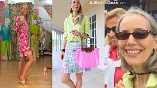 Classic Fashion/Style Over 40/Over 50: Vlog--Gretchen Scott Try Ons, Lunch 3rd St , Naples, FL; OOTD