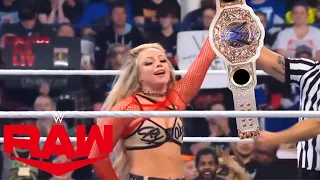 Liv Morgan Campeona Mundial Femenina? - Raw 6 de Mayo 2024 - WWE en español