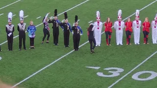 All Drum Major Salutes - UIL 4A Area D Marching Band Contest 2021