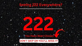 222 Angel Number Message Reveal!