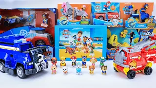 Paw Patrol Unboxing Collection Review | Marshallmighty movie bulldozer | Hero pup | Marshall ASMR