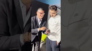 CRISTIANO CR7 $1,000,000 BUGATTI WATCH!