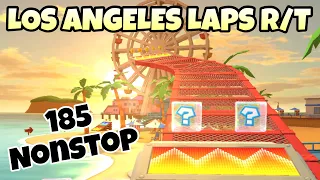 Blue shell - Lightning - Lucky 7 | LOS ANGELES LAPS R/T [185 NONSTOP]