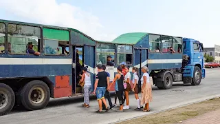 Riding Cheapest Public Transport Bus of Cuba