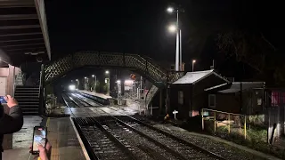 Class 37 Jingle Bells horn through Brundall 07/08/2023