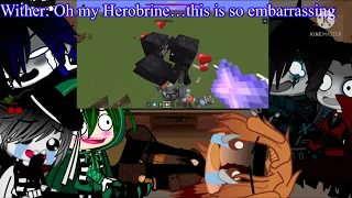 Minecraft Mobs Reacting To @axol ‘s Videos / Future Minecraft AU - Bosses + Warden ( Gacha Club )