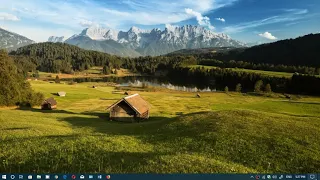 Windows 10 April 2018 update Fluent design and acrylic