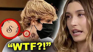 "What The Hell?!" Hailey Reacts To Justin Bieber's Tattoo About Selena Gomez