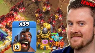 39 HOG RIDERS to DECIDE this Worldchampionship Warmup Match (Clash of Clans)