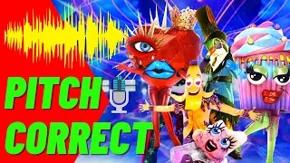 Masked Singer Pitch Correct - Group B