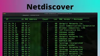 Netdiscover: a network scanning utility for Linux