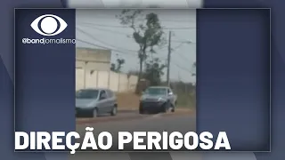 Flagrante no trânsito: motorista bêbado é preso após causar acidente