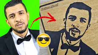 النقش على الخشب / سفيان اجعود Soufiane Ajaoud | woodworking DIY