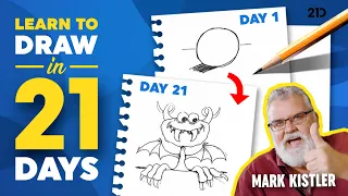 21Draw: LEARN TO DRAW IN 21 Days! (For Complete Beginners)