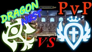 Dragon Nest ПвП Снайпер vs Хранитель 80лвл |Sniper vs Guardian 80lvl)