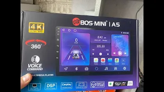 BOS MINI Автомагнитола Модель А5 2/32gb 10 дюймов в Lancer 10 обзор