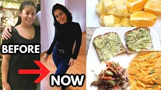 WHAT I EAT IN A DAY TO LOSE WEIGHT! *quick & easy meals*