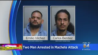 Two Men Arrested For Vicious Machete Attack In Allapattah