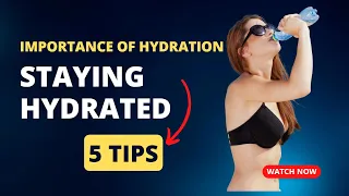 5 Smart Tips for Staying Hydrated Throughout the Day | Healthy Tips