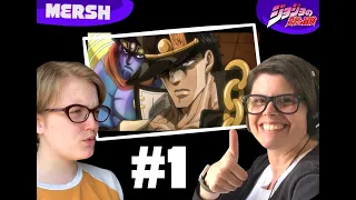 MY MOM REACTS TO JOJO?! Part 1