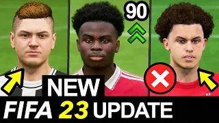 FIFA 23 JUST GOT A NEW UPDATE ✅ - Missing Faces, New Potentials & More!
