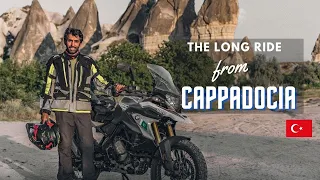The Long Ride From Cappadocia Ep. 33 | Turkey | Motorcycle Tour Germany to Pakistan & India G310GS