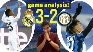 RODRYGO SAVES MADRID! / Real Madrid 3-2 Inter Milan ANALYSIS + HIGHLIGHTS in Champions League!