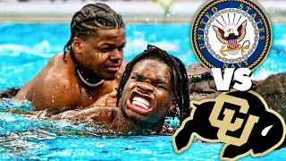 NAVY SEALS CHALLENGE Colorado Football (Water Training)