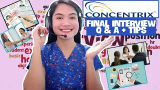 10 CONCENTRIX FINAL INTERVIEW QUESTIONS AND ANSWERS FOR NEWBIES AND TENURED 2024 | NAYUMI CEE 💙