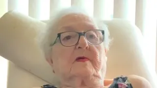 91 year old grandma watches WAP video for the first time