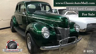 1940 Ford Deluxe Coupe - Consignments at Classic Auto Mall, Morgantown PA #classicautomall