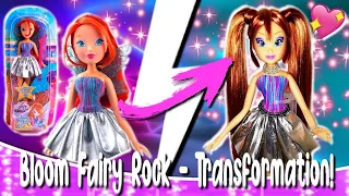 Winx Club - Bloom Fairy Rock - Doll Transformation!