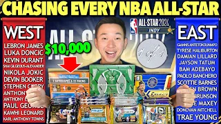 Opening basketball packs until I pull EVERY 2024 NBA ALL-STAR (INSANE)! 😱🔥