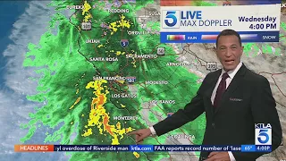 Southern California to get drenched by back-to-back storms