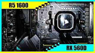 Ryzen 5 1600 + RX 560D Gaming PC in 2022 | Tested in 7 Games