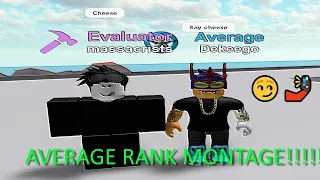 average rank montage