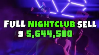 Full Nightclub Sell Solo worth $5,644,500 💵 | Full Public Lobby Double Money Week! GTA Online